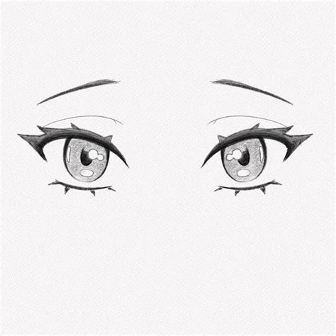 ojos de anime para dibujar